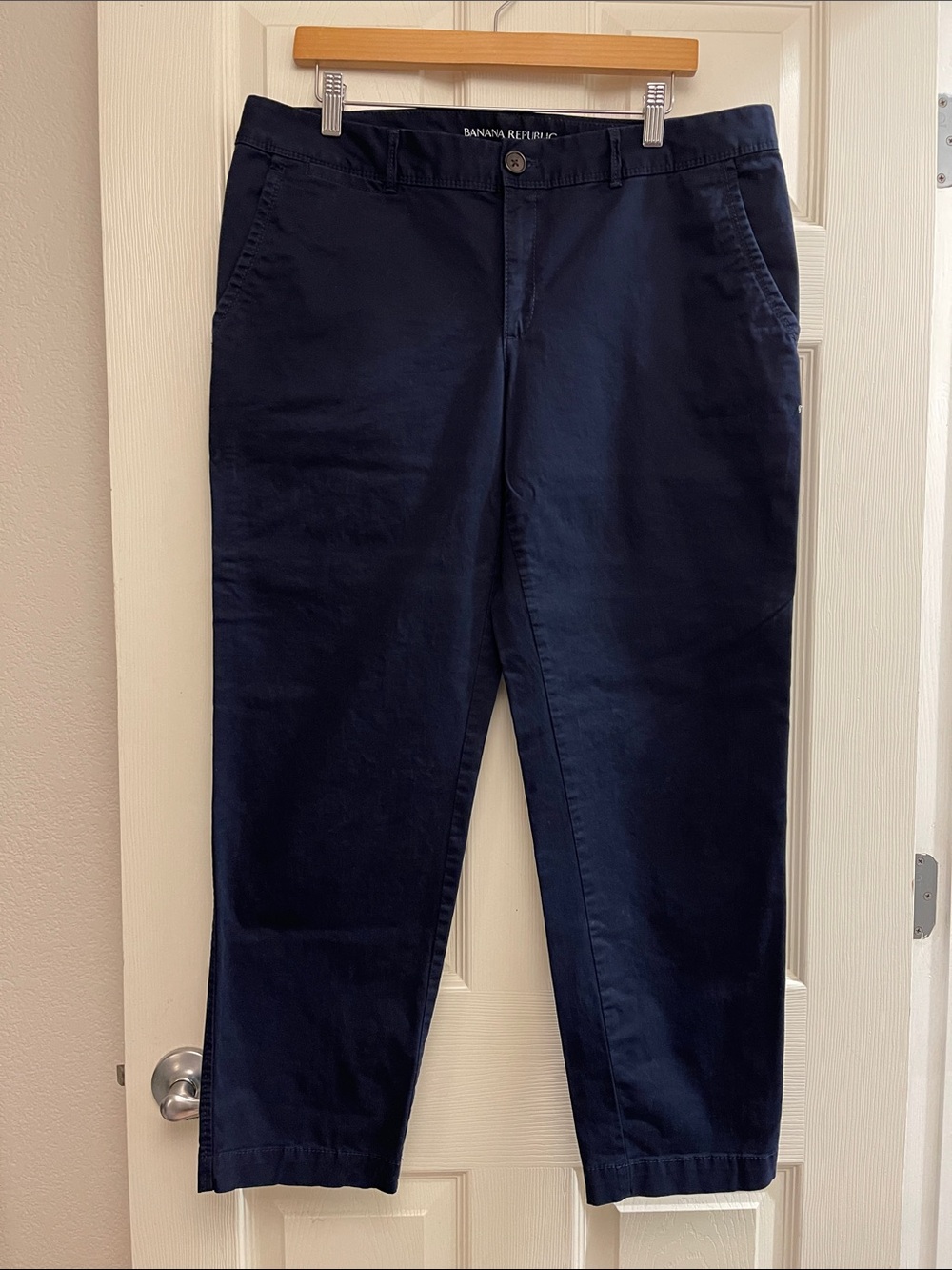 Banana Republic Dark Navy Chino Pants